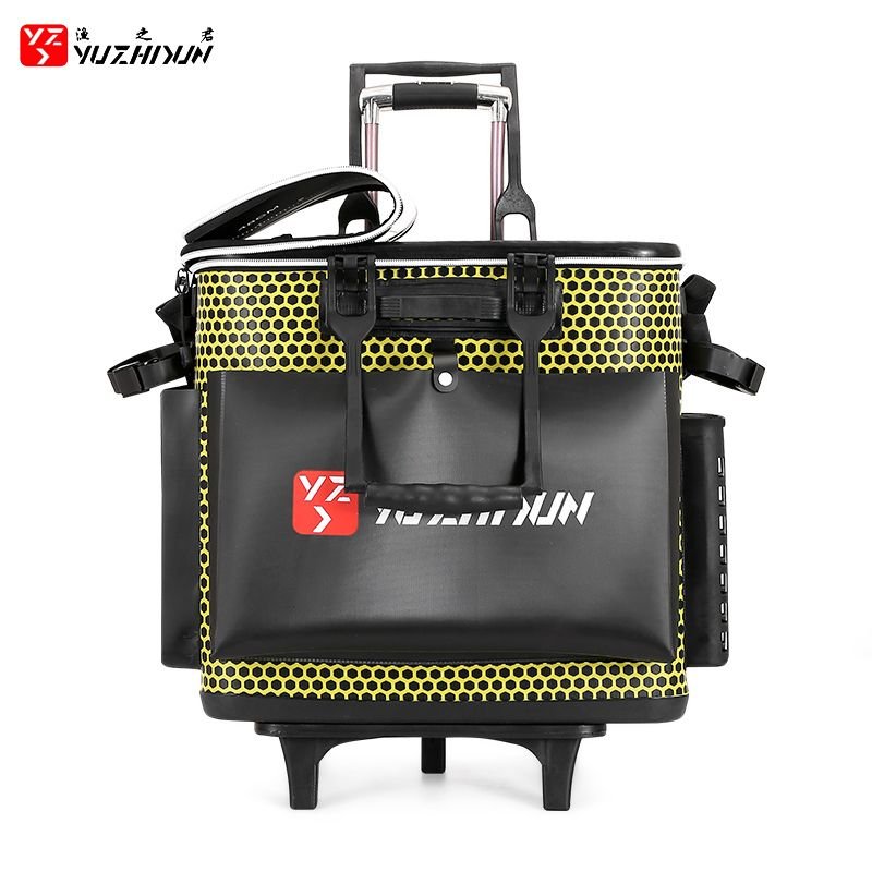 Hard-shell and thick fish drums of live fish drums in one form and in one form, double-shoulder-backed bucket-and-pull